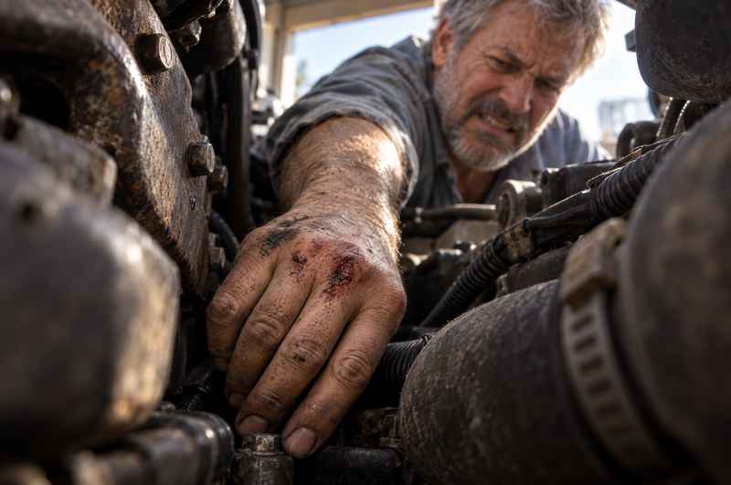 3. Your knuckles shouldn't end up wrecked because of a badly placed bolt.